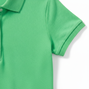 เสื้อโปโลผู้หญิงไซส์ใหญ่ สไตล์สตรีทแวร์ ทรงไหล่ตก - Product Image 5
