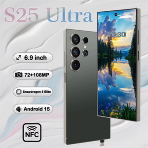 แบตเตอรี่ขนาดใหญ่ ปลดล็อคสำหรับสมาร์ทโฟน S25 Ultra 5G พร้อม RAM 16GB ROM 1TB NFC โทรศัพท์มือถือ Android 15 รองรับ 4G 5G - Product Image 4