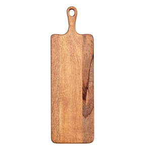 Tabla de Cortar y Servir de Madera de Mango Sólida de la Mejor Calidad, Ecológica, con Asa, Diseño Moderno y Lujoso, Venta al Por Mayor - Product Image 4