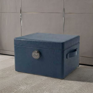 Black Silver Lacquer Flexible Trunk Storage <b>Box</b> 20-35L Clothing Organizer - Product Image 1