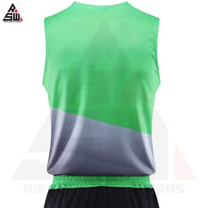 Maillots de basket-ball pour hommes de haute qualité, respirants, à séchage rapide, anti-humidité, imprimés par transfert thermique, personnalisés pour adultes - Product Image 5