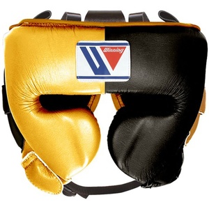 Top Quality Custom Made Winning Head Guard Real Leather Fighting Training <b>Boxing</b> Headgear Face Protector Head Guard For Adults - Product Image 2