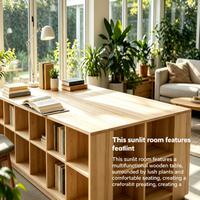 Panneau de bois collé en peuplier haute rigidité, résistant à l'usure, qualité E0, bois massif pour la construction de mobilier de bureau haut de gamme