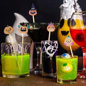 100 pezzi da Cocktail di zucca di bambù da 5 pollici scelte di cibo per festa del ringraziamento di Halloween - Product Image 5