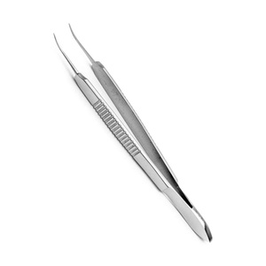 Pince à nouer Troutman 10 cm courbée en acier inoxydable, manuelle, certifiée CE ISO, qualité supérieure - Product Image 3