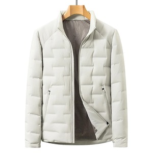 Chaqueta Acolchada Gruesa para Hombre Curry Sports, con Cuello Alto, Relleno de Plumón, Cortavientos, con Cierre, Abrigo Casual Cálido para Invierno - Product Image 2