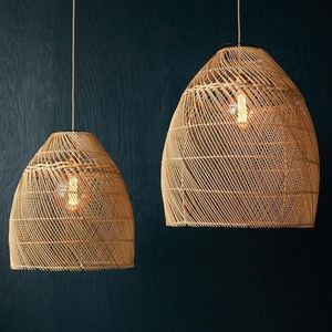 Lampes suspendues modernes en bambou pour la décoration de café et de maison, vente en gros, qualité supérieure, prix compétitifs. - Product Image 3