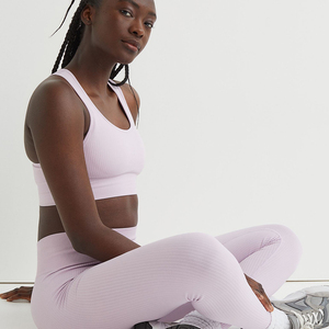 <b>Women</b> High Waist Soft <b>Compression</b> Butt Quick Dry Yoga <b>Leggings</b> Wholesale <b>Women</b> <b>Leggings</b> - Product Image 3