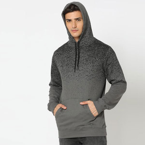 Sudadera con capucha de forro polar para hombre, personalizada, con lavado vintage, gráfico, tipo jersey, de peso pesado, oversize, estilo streetwear, con efecto tie-dye y degradado moteado - Product Image 1