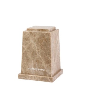 Urne funéraire de luxe artisanale en onyx écologique poli pour cendres humaines, décorative, pour adultes, gravée sur mesure - Product Image 1