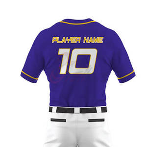 Vêtements de sport à faible MOQ, uniforme de baseball confortable, taille personnalisée, vêtements pour jeunes, uniforme de baseball - Product Image 6