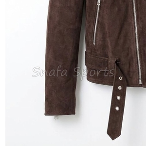 Veste en cuir pour motard homme, protectrice, durable, élégante, vêtements de motard tendance, qualité supérieure, tenue d'hiver - Product Image 4