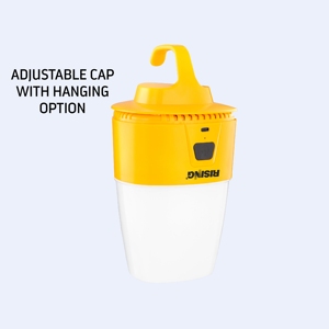 Linterna LED recargable todo en uno de 4000mAh para acampar Cobertura de luz de 360 grados 3 modos de colocación fácil para aventuras al aire libre - Product Image 2