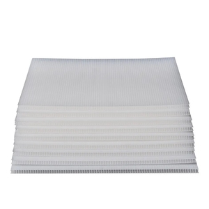 Tùy chỉnh màu sóng bảng <span class=keywords><strong>PP</strong></span> tấm nhựa cho triển lãm bán lẻ tùy chỉnh in ấn và cắt dịch vụ bao gồm - Product Image 2