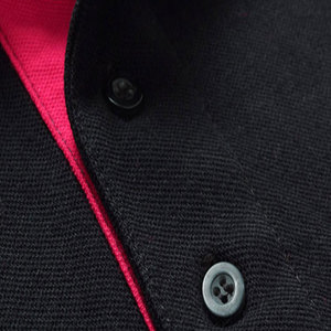 Chemise polo pour homme de haute qualité, style classique, manches courtes, tissu doux en coton/polyester - Product Image 3
