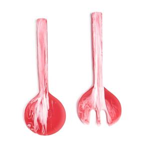 Ensemble de cuillères en résine noir et blanc, nouveau look, best-seller, ustensile de cuisine, cuillère à salade, cuillère de service pour hôtels, maisons, restaurants - Product Image 5