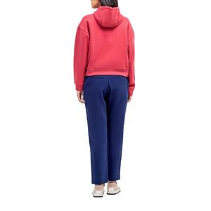 Sudadera con Capucha Corta para Mujer, con Logotipo y Estampado Personalizados, 100% Algodón Ecológico, Servicio OEM al por Mayor - Product Image 5