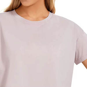 <b>Top</b> Quality Custom Design Women <b>Crop</b> <b>Tops</b> Custom T Shirts <b>Crop</b> <b>Top</b> women's <b>crop</b> shirt Cotton Casual <b>Top</b> Spring Summer Wear - Product Image 4