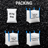 Charbon actif granulaire à base de coque de noix de coco, haute performance d'adsorption pour toutes les applications industrielles - Marque INDUS CARBON