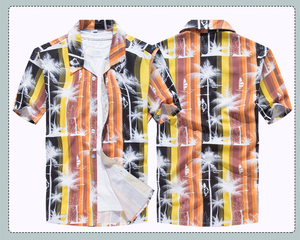 Hot Sale <b>Beach</b> Casual Short Sleeve Printing Clothing Floral <b>Shirts</b> Plus Size <b>Men's</b> <b>Shirts</b> - Product Image 5