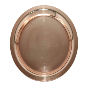 Platos de Metal Recubiertos de Cobre, Diseño Moderno, para Decoración de Mesa en Bodas y Cenas, Bandejas Populares - Product Image 5