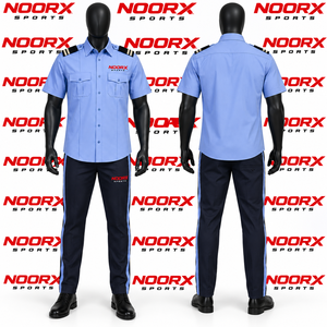 Ensemble uniforme de sécurité pour homme, anti-poussière, pour extérieur, en polyester/coton, détectable par les détecteurs de métaux - Product Image 5