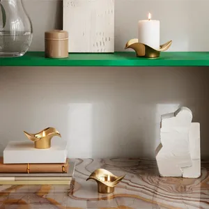 Premium Handmade Iron <b>Candle</b> Stand Modern Decorative Factory Direct Supplier for Wholesale Retail and DistributionHandmade <b>Gold</b> - Product Image 2