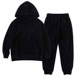 Conjuntos Deportivos Escolares al por Mayor, Sudadera con Capucha y Pantalones Deportivos para Niños - Product Image 1