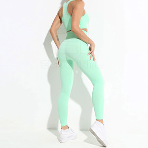 Ensemble de yoga 2 pièces pour femme Activewear - Soutien-gorge de sport et leggings respirants à séchage rapide et extensibles dans quatre directions - Product Image 3