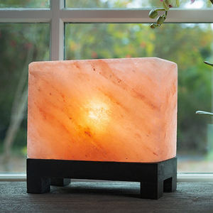 Wholesale USB LED Night Light Indoor Bedroom Colorful Himalayan Salt <b>Table</b> <b>Lamp</b> Feng Shui Style Carved for Home Decoration - Product Image 2