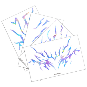 <span class=keywords><strong>Tatuaggi</strong></span> Temporanei Impermeabili per Cosplay, Decorazioni per Feste a Tema Indiano Bianco, Accessori per Ragazze K-pop e <span class=keywords><strong>Anime</strong></span>, Demon Hunters - Product Image 6