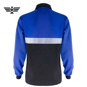 Camiseta Polo de Trabajo de Seguridad Reflectante de Poliéster de Manga Larga para Hombre, Talla Grande, Personalizada, con Alta Visibilidad, Uniforme Industrial - Product Image 2