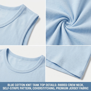 Camiseta sin Mangas de Punto Informal de Alta Calidad en Poliéster/Algodón para Hombre |   Camisa sin mangas transpirable para verano |   Chaleco de Gimnasio con Logotipo Personalizado - Product Image 6