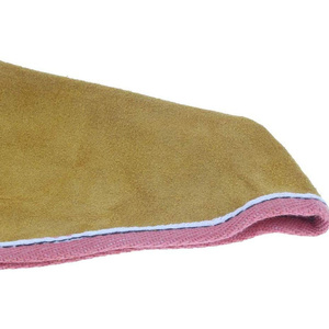 JNM SAFETY Couvre-chaussures de protection jaunes en cuir de vachette pleine fleur pour soudeur, respirants et résistants à la transpiration - Product Image 5