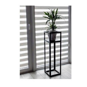 Elegante Soporte para Macetas con Estructura Metálica Resistente para Interiores y Exteriores, Jardín, Balcón, Sala de Estar, Exhibición de Macetas - Product Image 5