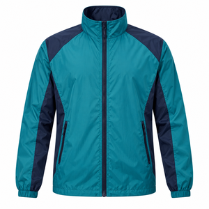 Veste coupe-vent pour homme, grande taille, vêtements chauds pour le sport, vêtements de rue, décontractés, avec fermeture éclair - Product Image 4