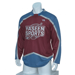 Maillot de hockey sur glace de haute qualité par sublimation - Fournisseur d'uniformes d'équipe avec logo personnalisé - Product Image 3