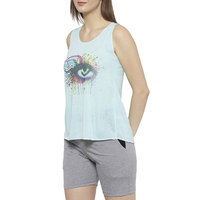 Ensemble unisexe 2 pièces, débardeur sans manches gris uni, short décontracté streetwear, 100% coton respirant, écologique, printemps été