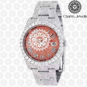 Reloj de Lujo para Hombre Charm Jewells, Caja de Acero Inoxidable de 40 mm, Movimiento Mecánico, Esfera de Cristal de Zafiro Luminoso, Resistente al Agua 10 Bar - Product Image 2