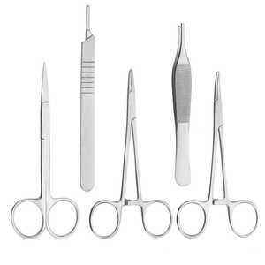 Kit de formation en suture chirurgicale professionnel pour étudiants en médecine, outils d'éducation pour la pratique clinique - Product Image 2