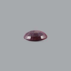 Natural Oval Faceted Ruby Loose Gemstone 10.9 Carat Red for Fine Jewelry - Product Image 3