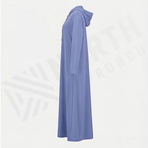 Abayas pour femmes musulmanes, hijab, robe formelle simple et modeste en mousseline respirante, grande taille, sur mesure, haute qualité, vente en gros - Product Image 3