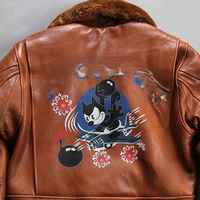 Blouson Bomber Homme en Coton Lavé et Cuir Véritable avec Col Montant Personnalisé Hiver 2026