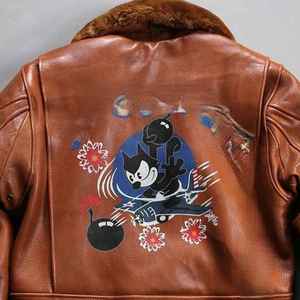 Chaqueta Bomber de Invierno 2026 para Hombre, Personalizada, con Cuello Alto, de Lona, Algodón Lavado, Cuero Genuino - Product Image 4