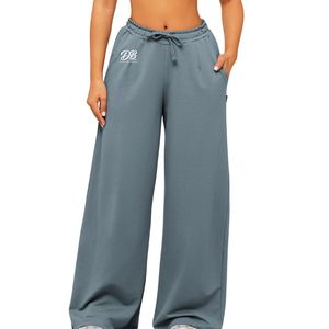 Pantalon large moderne pour femme, taille haute, coupe ample, décontracté, confortable, long, élégant, streetwear pour le quotidien - Product Image 1