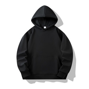 Sweat-shirt à capuche jaune pour homme, fermeture éclair, coupe classique, 100% coton French Terry, décontracté avec poche avant, hiver, écologique - Product Image 5
