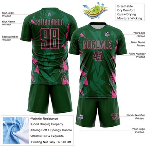 Uniforme de Fútbol Personalizado de Alta Calidad, Ligero, de Secado Rápido y Transpirable, Hecho en Pakistán - Product Image 3