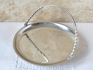 Bol en métal contemporain pour salade de fruits et desserts - Product Image 3