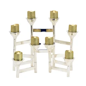 Christmas Decorative Candle Holder for Holiday Season Gift Market Diwali Festival Candle Holder for <b>Lighting</b> Decor Export Supply - Product Image 3