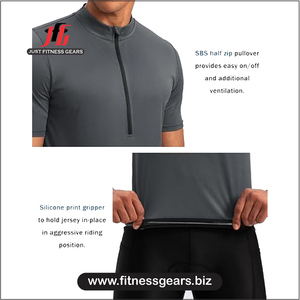 Maillot de cyclisme pour hommes à prix de gros – Nouveau style, très vendu, respirant, séchage rapide, écologique, manches courtes, anti-plis - Product Image 4